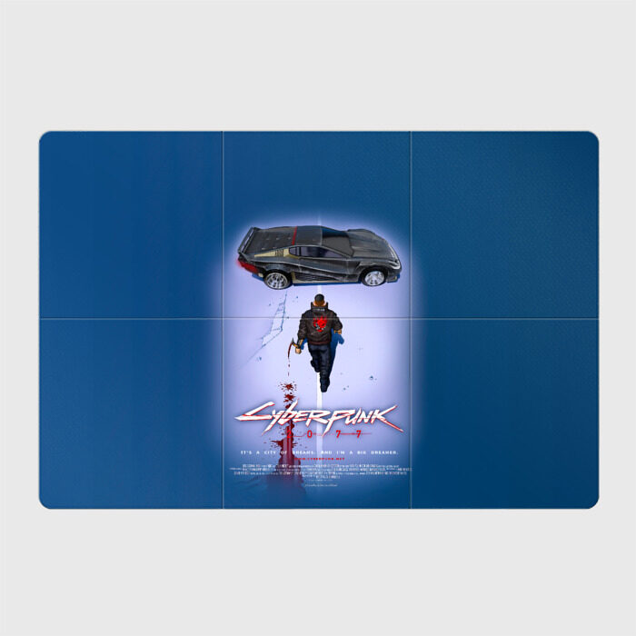 Магнитный плакат 3Х2 Cyberpunk 2077 фото