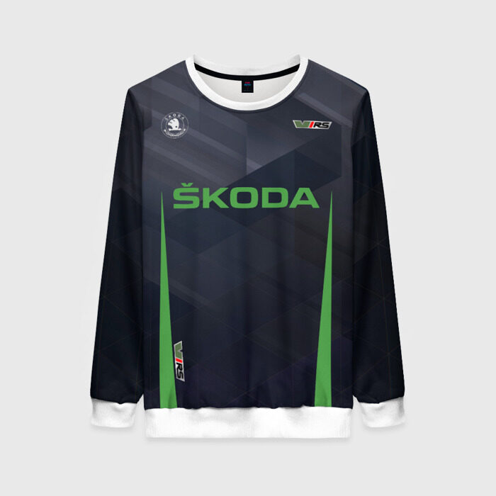 Женский свитшот 3D Skoda VRS (Z) фото