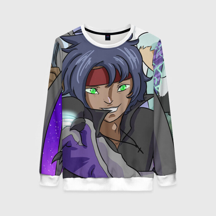 Женский свитшот 3D Волшебник воин Орфен фото