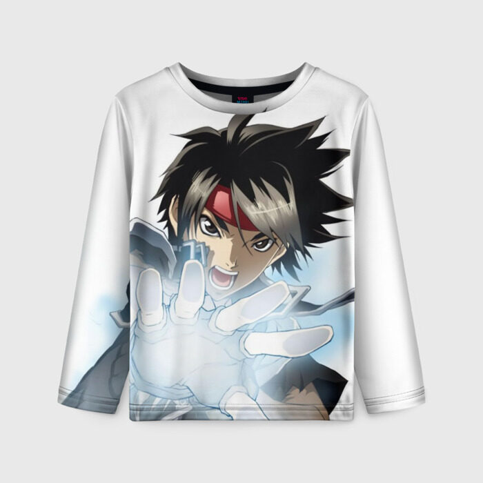 Детский лонгслив 3D Волшебник воин Орфен фото