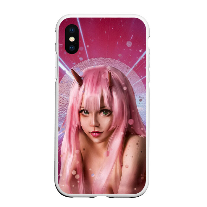 Чехол для iPhone XS Max матовый Zero Two фото