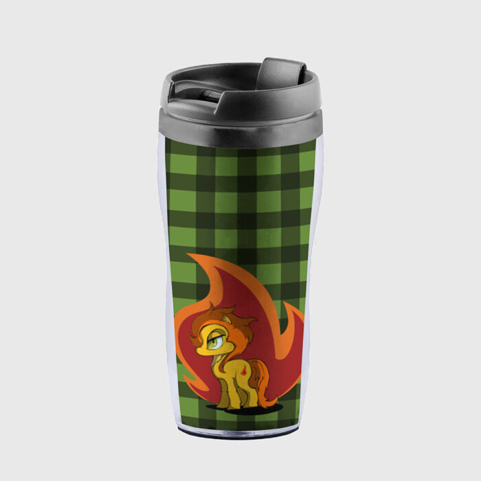 Термокружка-непроливайка Пони по имени Огонек фото