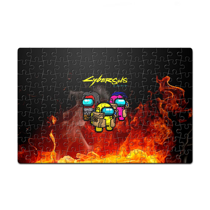 Пазл магнитный 126 элементов CyberSUS 2077 фото