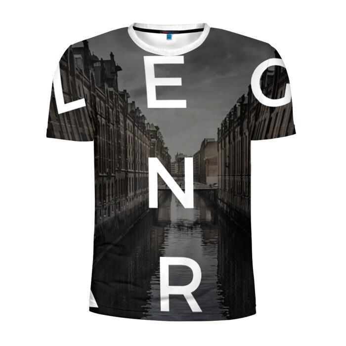 Мужская футболка 3D спортивная легендарный фото