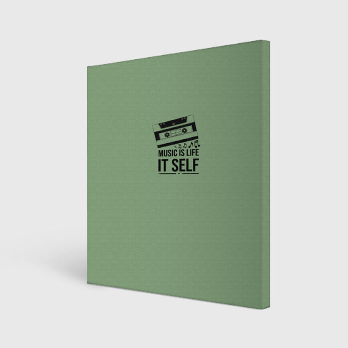 Холст квадратный Музыка фото