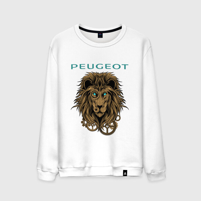 Мужской свитшот хлопок Peugeot Пежо (+спина) (Z) фото
