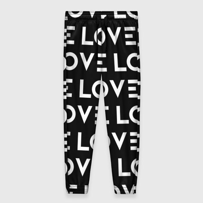 Женские брюки 3D LOVE фото