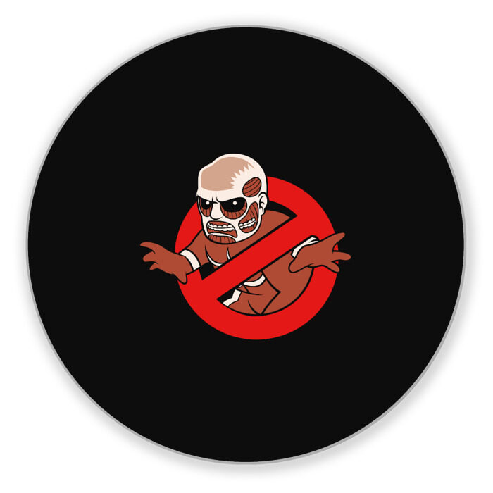 Коврик для мышки круглый Охотники На Титанов фото