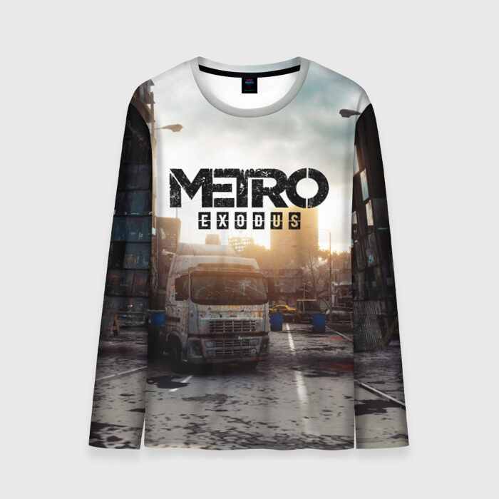 Мужской лонгслив 3D Metro Exodus фото