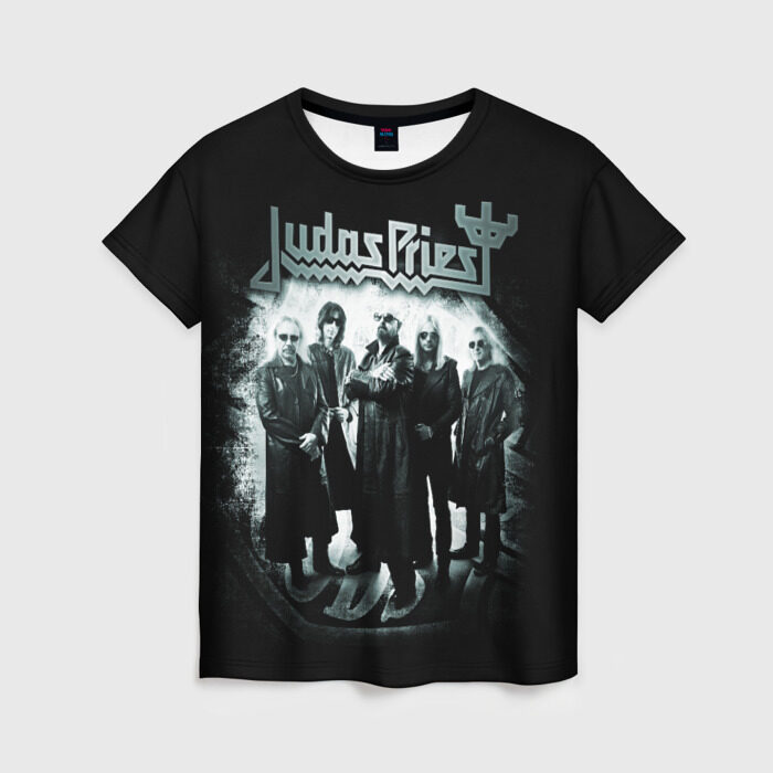 Женская футболка 3D JUDAS PRIEST фото