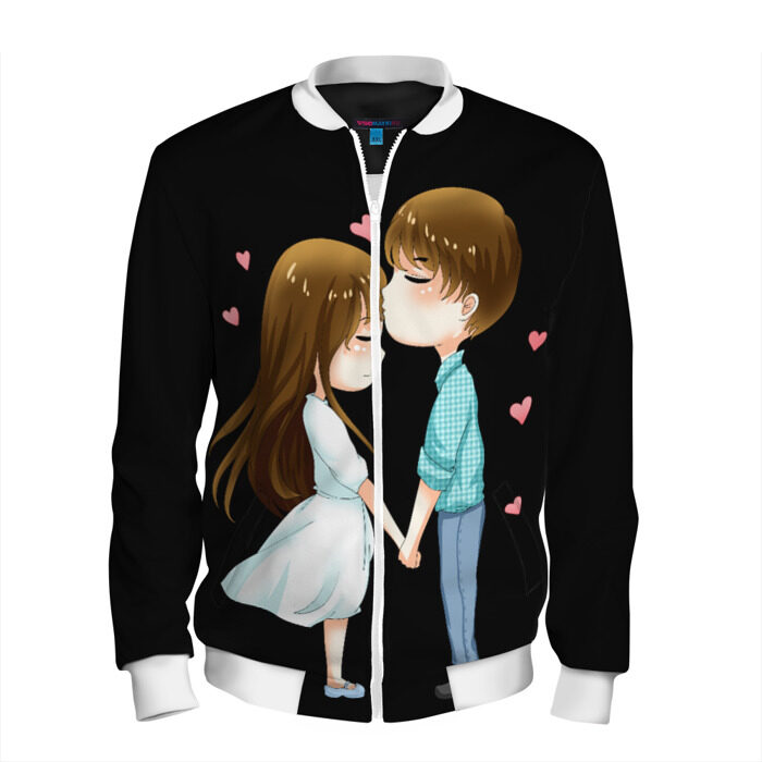 Мужской бомбер 3D Возлюбленный фото