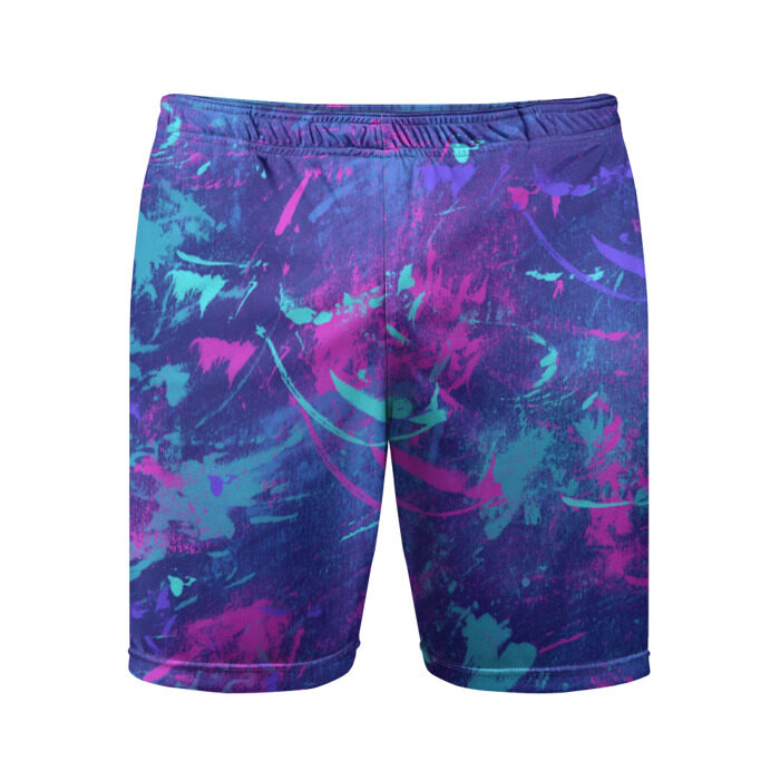 Мужские шорты спортивные Краски фото