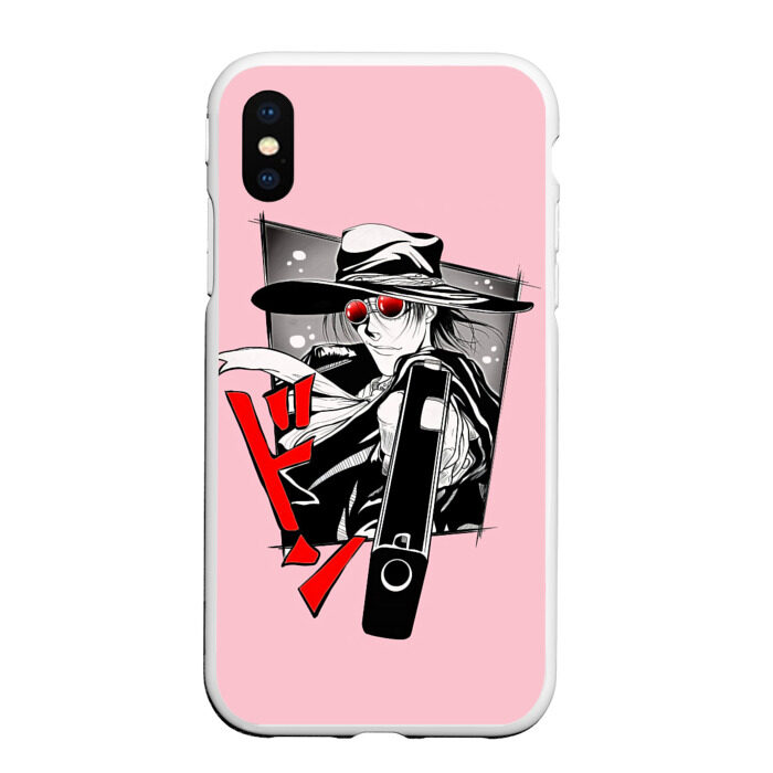 Чехол для iPhone XS Max матовый Hellsing | Хеллсинг фото