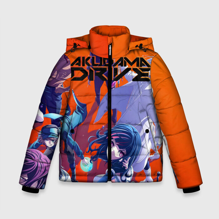Зимняя куртка для мальчиков 3D Акудама Драйв фото