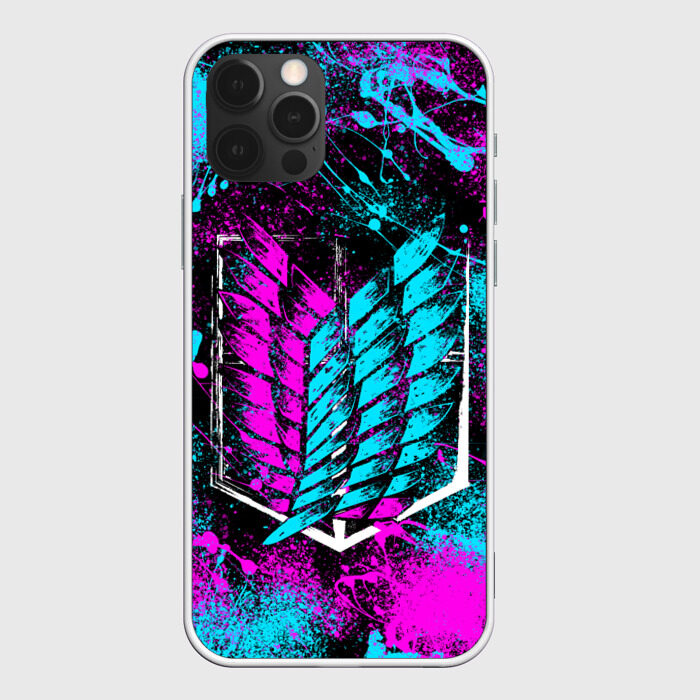 Чехол для iPhone 12 Pro Max НЕОНОВЫЙ РАЗВЕД КОРПУС фото