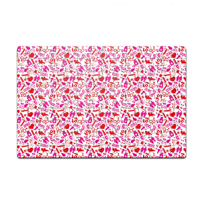 Пазл магнитный 126 элементов Женский День фото