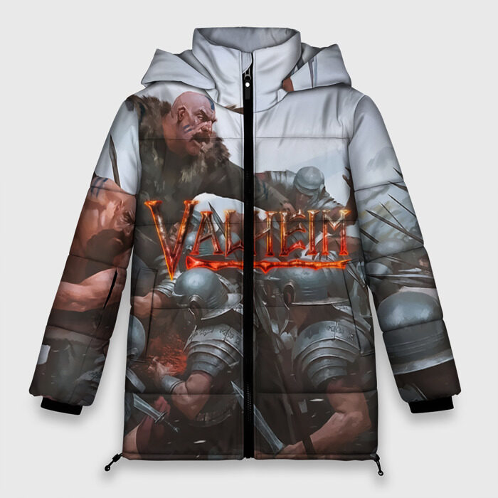 Женская зимняя куртка Oversize Valheim Вальхейм фото
