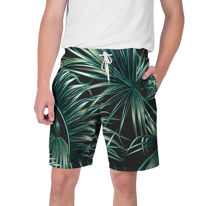 Мужские шорты 3D Папоротник фото