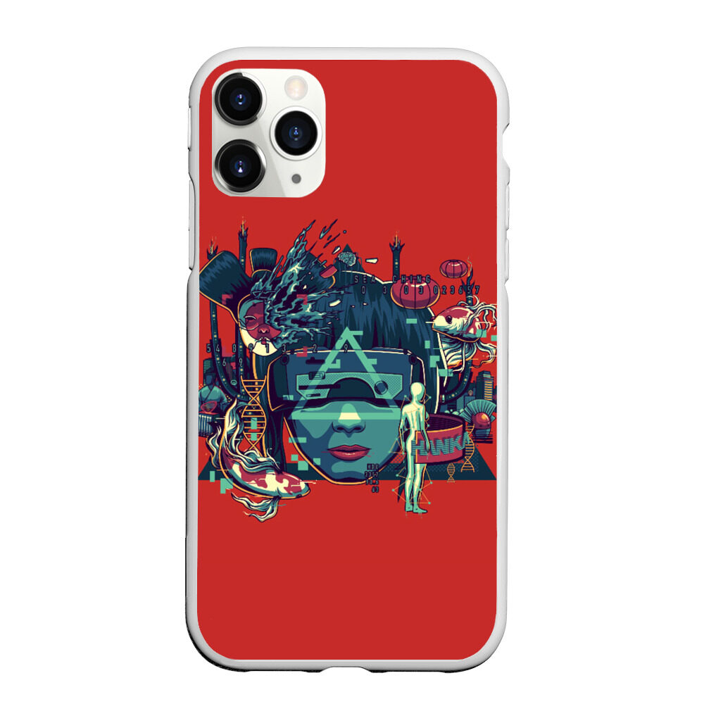 Чехол для iPhone 11 Pro матовый Призрак в доспехах фото