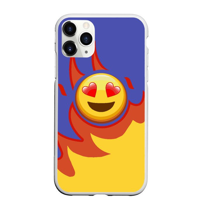 Чехол для iPhone 11 Pro матовый Ты горишь как огонь v1 фото