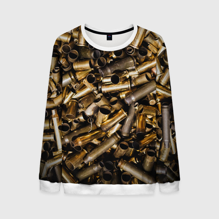 Мужской свитшот 3D Гильзы фото