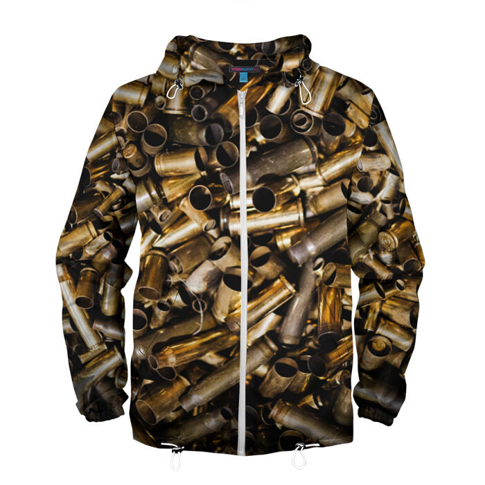 Мужская ветровка 3D Гильзы фото