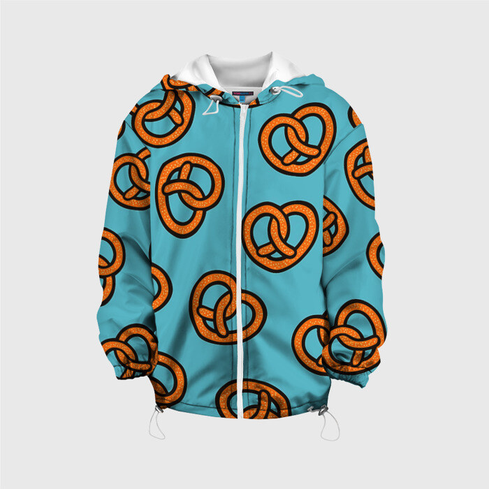 Детская куртка 3D Крендели фото