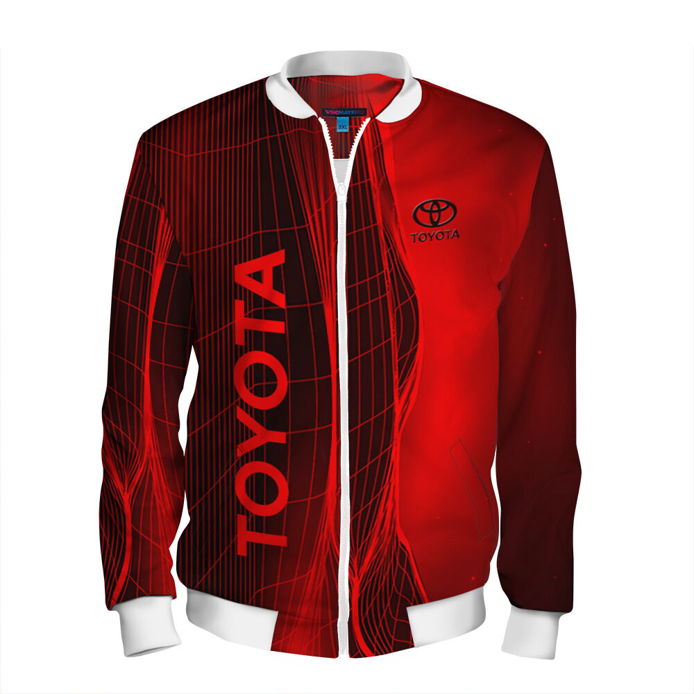 Мужской бомбер 3D Toyota фото