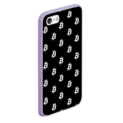 Чехол для iPhone 5/5S матовый BITCOIN CRYPTOCURRENCE (Z) фото