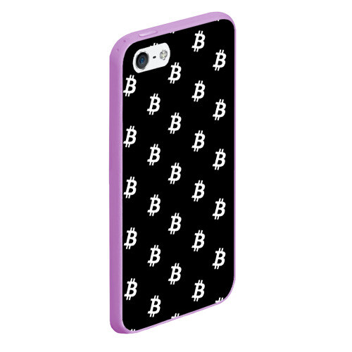 Чехол для iPhone 5/5S матовый BITCOIN CRYPTOCURRENCE (Z) фото