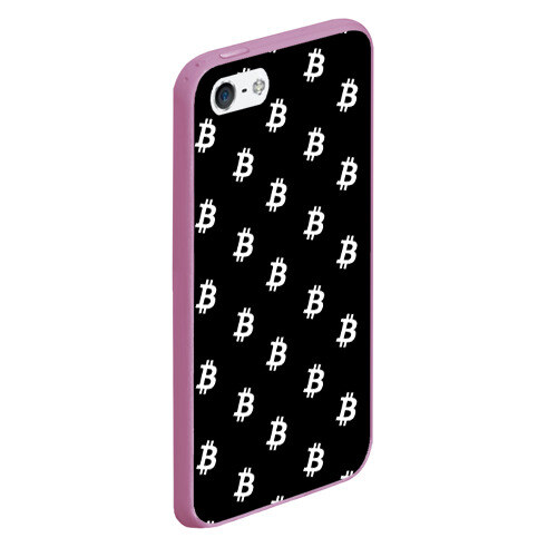 Чехол для iPhone 5/5S матовый BITCOIN CRYPTOCURRENCE (Z) фото