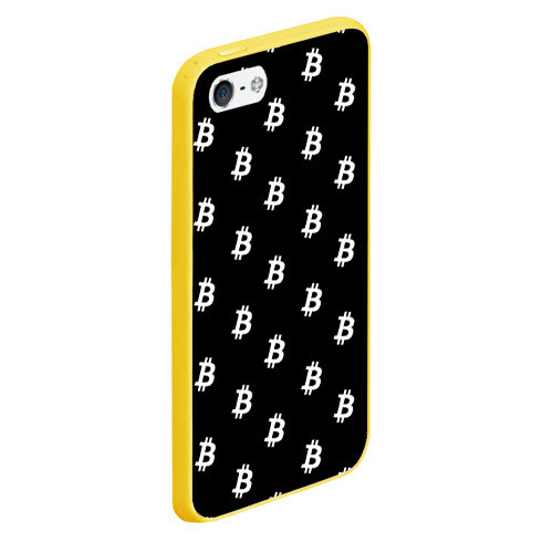 Чехол для iPhone 5/5S матовый BITCOIN CRYPTOCURRENCE (Z) фото