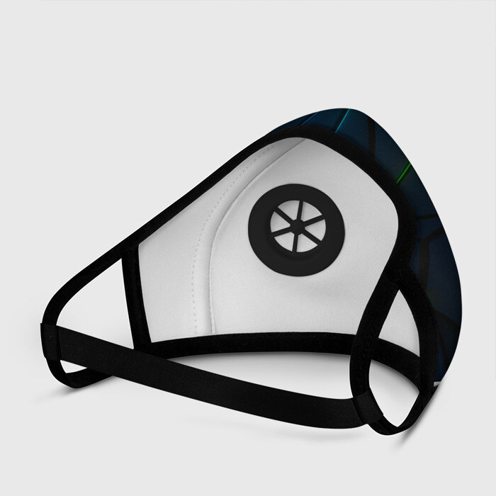 Маска из неопрена НЕОНОВЫЕ ПЛИТЫ | 3D ПЛИТЫ фото