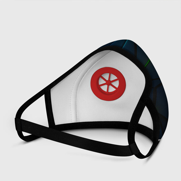 Маска из неопрена НЕОНОВЫЕ ПЛИТЫ | 3D ПЛИТЫ фото