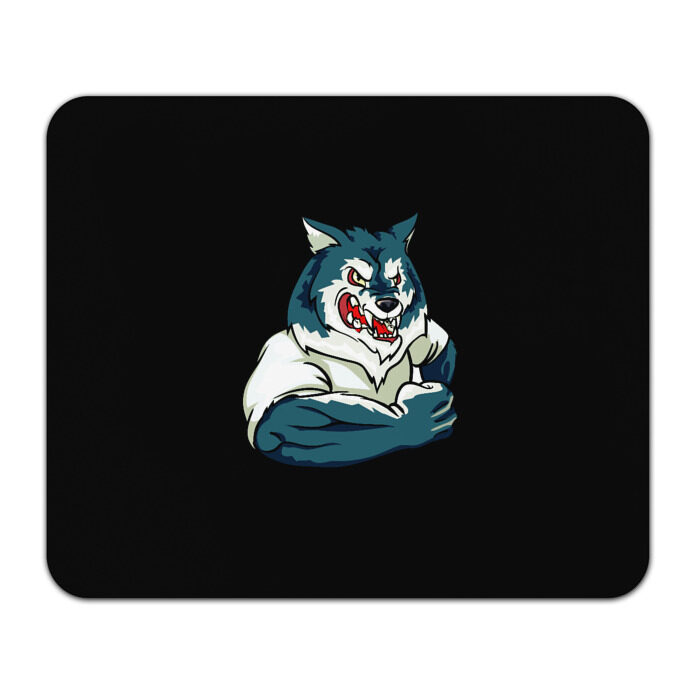 Коврик для мышки прямоугольный POWER WOLF фото