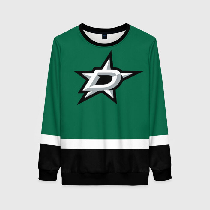 Женский свитшот 3D Даллас Старз (Форма1) фото