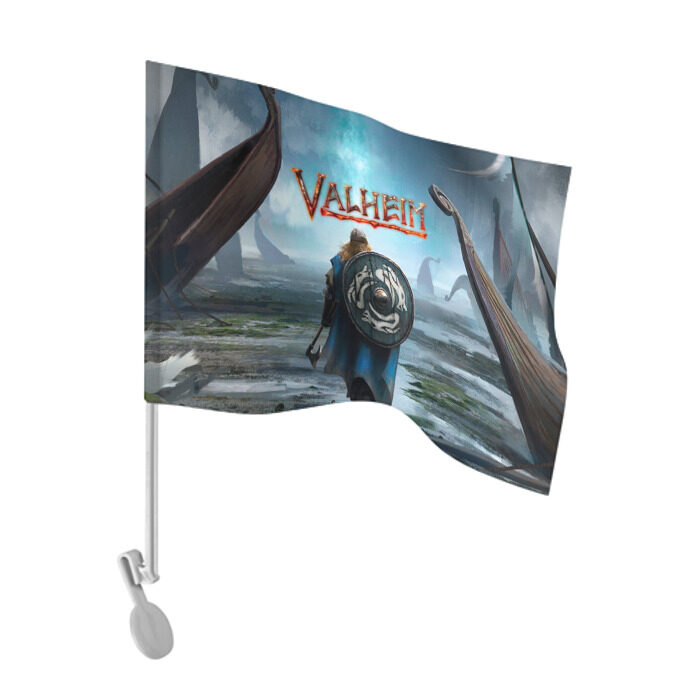 Флаг для автомобиля Valheim фото