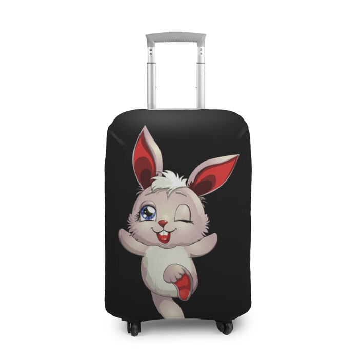 Чехол для чемодана 3D КРОЛИК фото