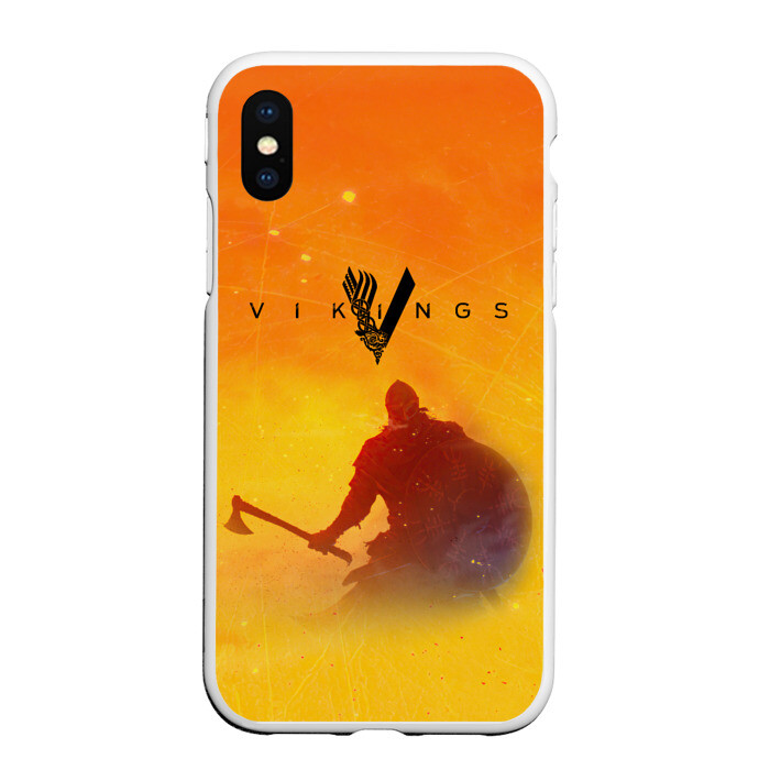 Чехол для iPhone XS Max матовый Викинги | Vikings (Z) фото