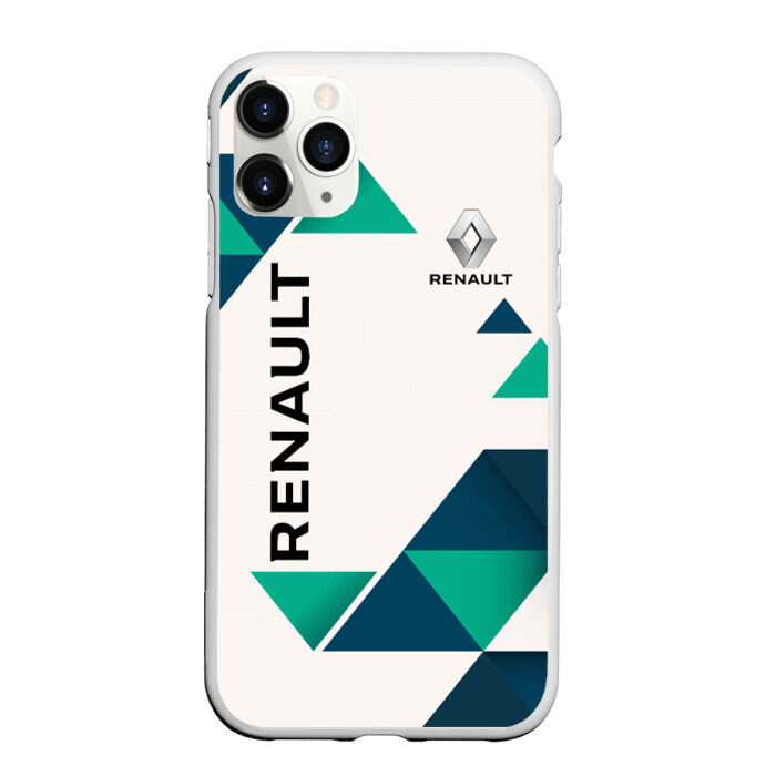 Чехол для iPhone 11 Pro матовый Renault фото