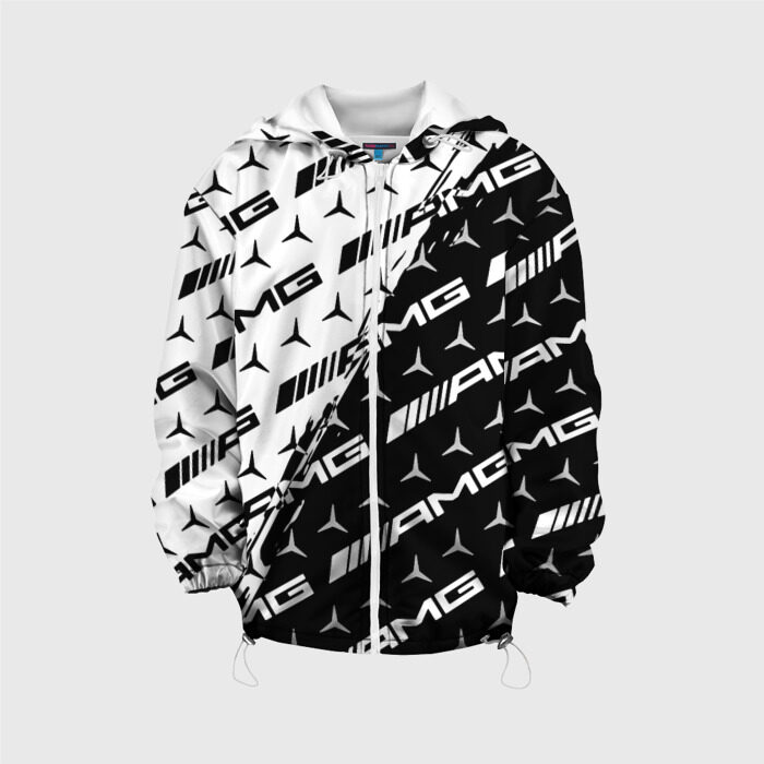 Детская куртка 3D MERCEDES BENZ AMG фото