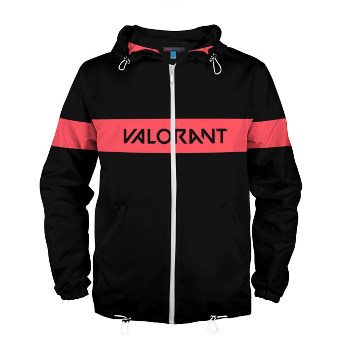 Мужская ветровка 3D VALORANT фото