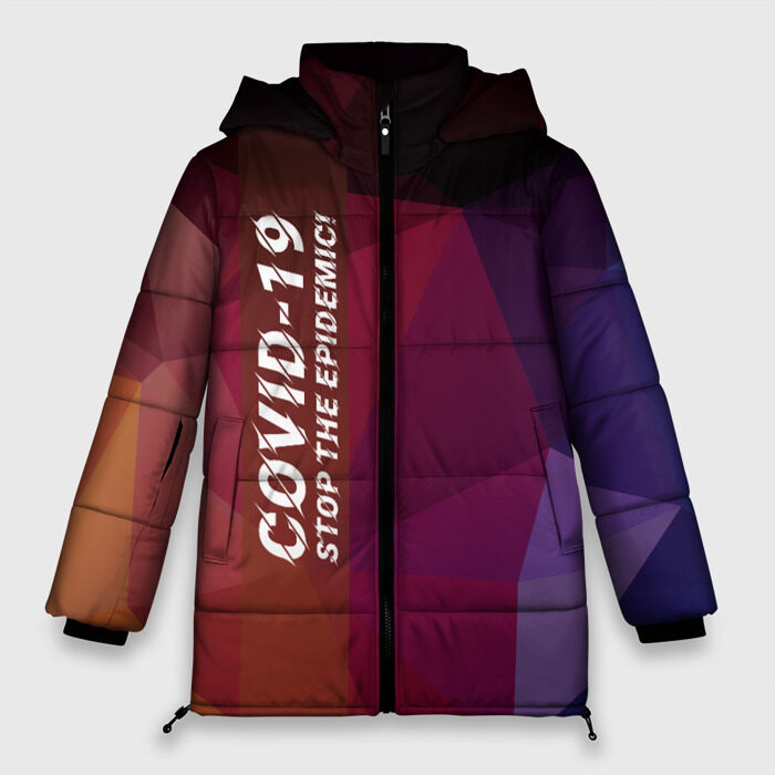 Женская зимняя куртка Oversize Stop Epidemic фото