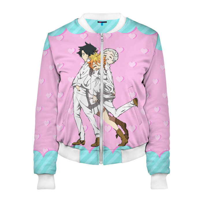 Женский бомбер 3D Обещанный Неверленд фото