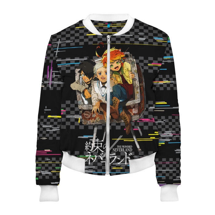 Женский бомбер 3D Обещанный Неверленд фото