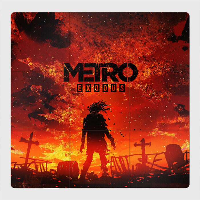 Магнитный плакат 3Х3 Metro Exodus фото