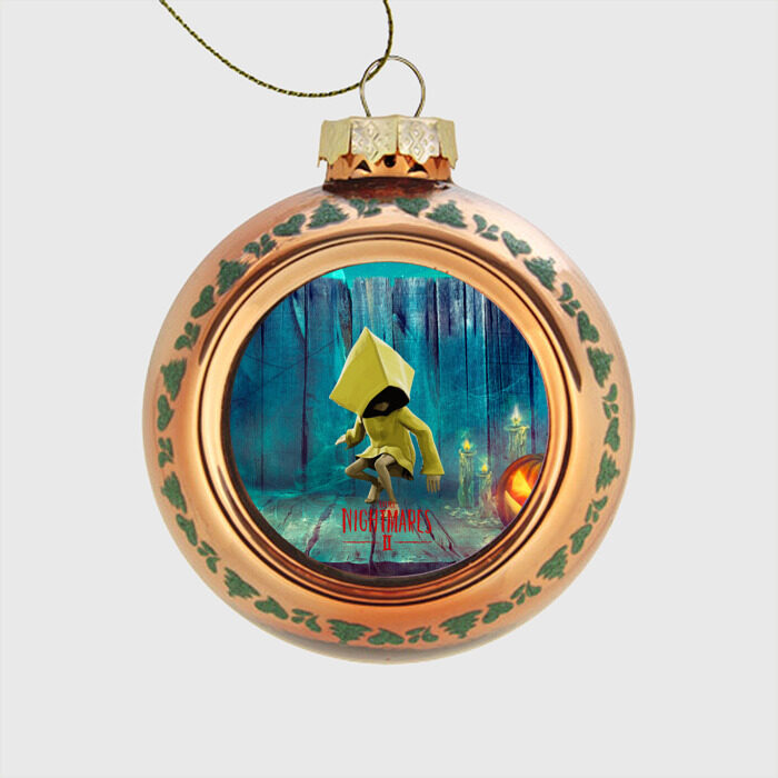 Стеклянный ёлочный шар Little Nightmares 2 фото