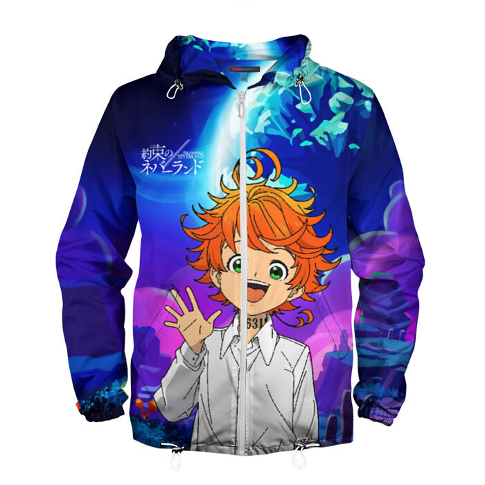 Мужская ветровка 3D Обещанный Неверленд фото