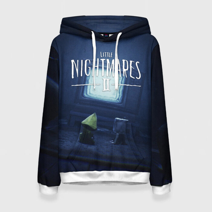 Женская толстовка 3D LITTLE NIGHTMARES | ЛИТЛ НАЙТМ фото