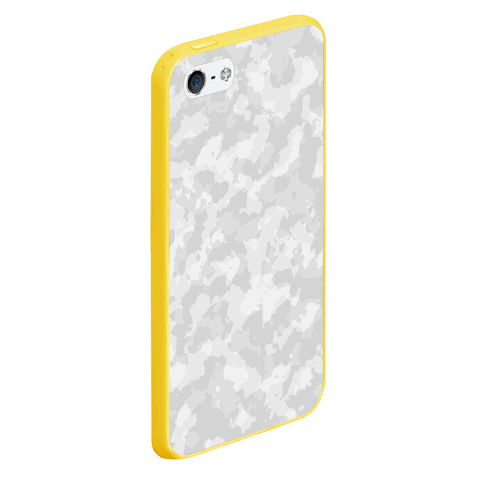 Чехол для iPhone 5/5S матовый СНЕЖНЫЙ КАМУФЛЯЖ фото